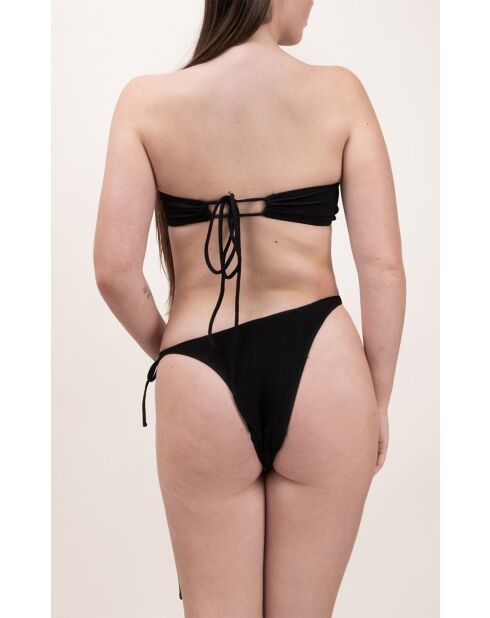 Haut de maillot Batroun noir jacquard