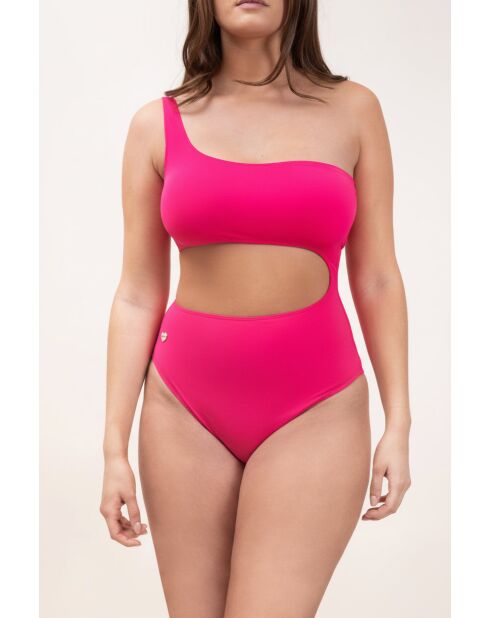 Maillot une-pièce Cefalu fuchsia