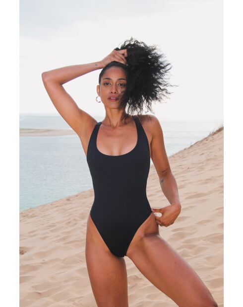 Maillot une-pièce Marmi noir