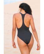 Maillot une-pièce Marmi noir