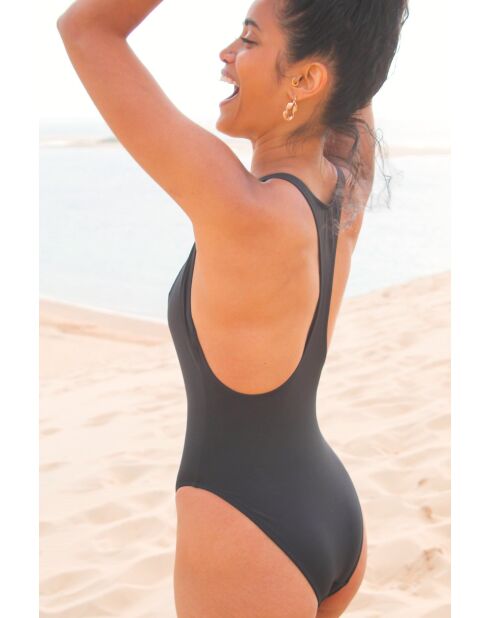 Maillot une-pièce Marmi noir