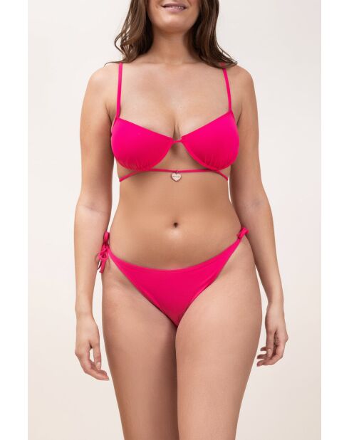 Haut de maillot Ponza fuchsia