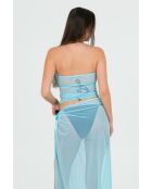 Jupe/Top Nora mesh turquoise