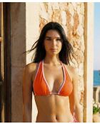Haut de maillot Bianca tangerine