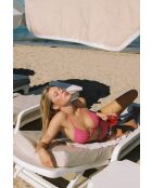 Haut de maillot Stromboli fuchsia lurex