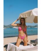 Haut de maillot Stromboli fuchsia lurex