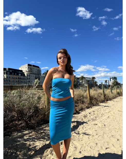 Jupe/Top Nora pacific bleu