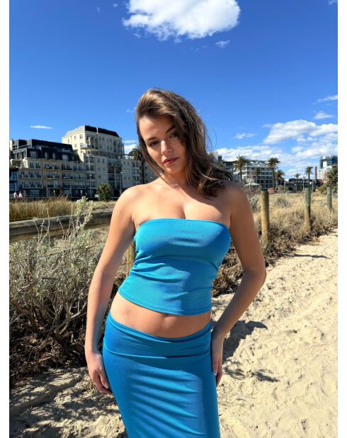 Jupe/Top Nora pacific bleu