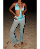 Pantalon Paola Paola mesh turquoise
