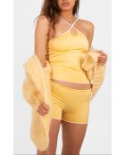 Top Mia jaune