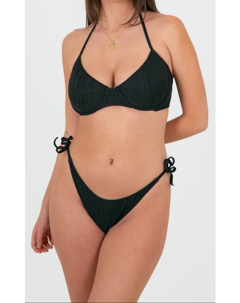 Bas de maillot Monterosso noir jacquard