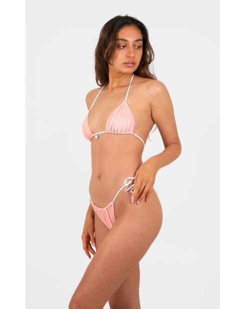 Haut de maillot Talita eponge corail