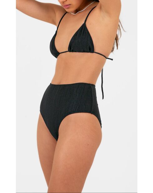 Haut de maillot Talita noir jacquard
