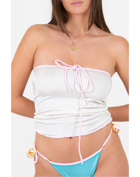 Jupe/Top Nora blanc