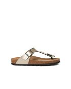 Sandales en cuir Blanca bronze