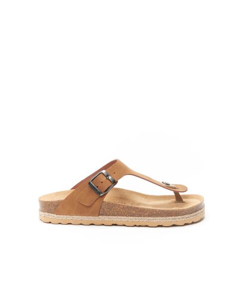Sandales en cuir Blanca brunes