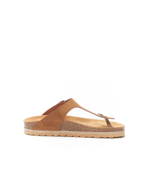 Sandales en cuir Blanca brunes