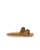 Sandales en daim Sofia Chocolate brun foncé