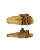 Sandales en daim Sofia Chocolate brun foncé