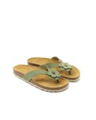 Sandales en daim Lene rosemary vertes
