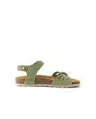 Sandales en daim Neva rosemary vertes