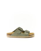 Sandales en cuir nubuck Alberto vertes
