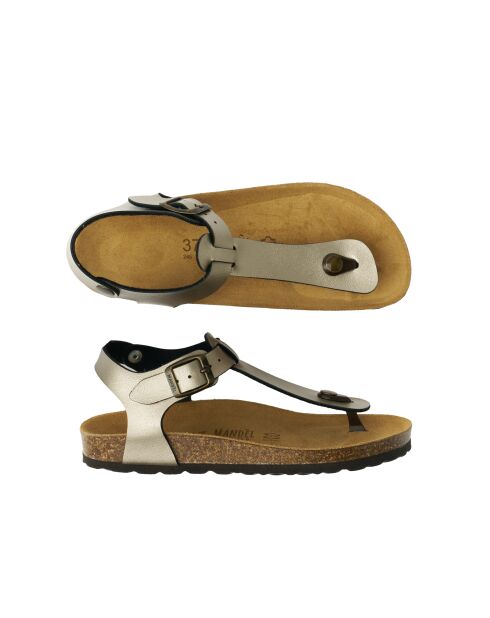 Sandales en cuir Leon bronze