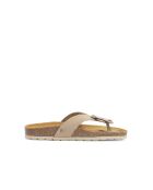 Sandales en daim Lene taupe