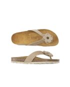 Sandales en daim Lene taupe
