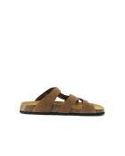 Sandales en daim Alvaro brunes