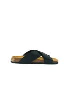 Sandales en cuir Ramon noires