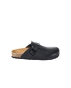 Sabots en cuir Noe noirs