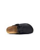Sabots en cuir Noe noirs
