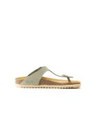 Sandales en cuir nubuck Blanca vertes