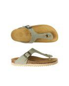 Sandales en cuir nubuck Blanca vertes