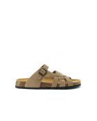 Sandales en cuir nubuck Alvaro taupe