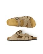 Sandales en cuir nubuck Alvaro taupe