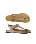 Sandales en cuir nubuck Leon brunes