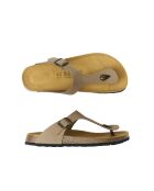 Sandales en cuir nubuck David brunes