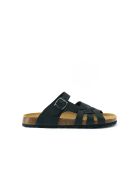 Sandales en cuir Alvaro noires