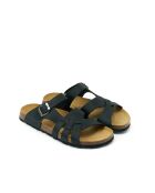 Sandales en cuir Alvaro noires