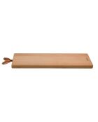 Planche à découper Salami bois de hêtre naturel - 40x11x2cm