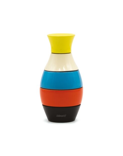 Moulin à épices Peppervase en bois de hêtre multicolore - H.23cm