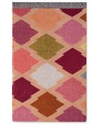 Plaid Daiya Shoru rose/rouge - 150x200 cm