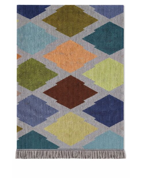Plaid Daiya Shoru bleu - 150x200 cm