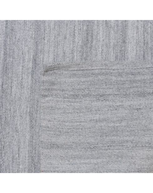 QUENTIN - Tapis d'extérieur rect  gris chiné - 160x230cm