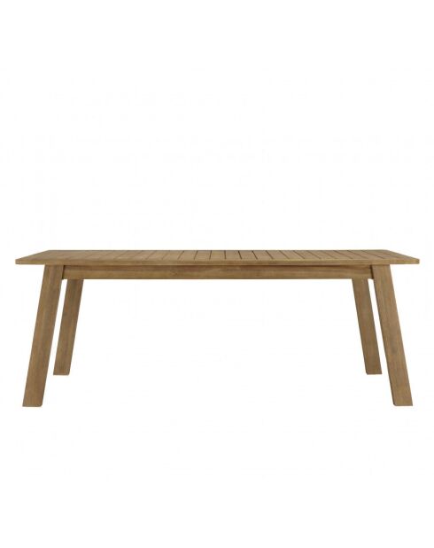 CELESTIN - Table à manger de jardin en acacia 200x95cm