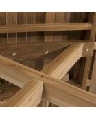 Salon de jardin en teck 8/10 pers. Harris