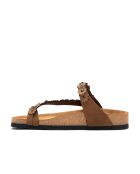 Sandales en cuir Ilva sables