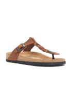 Sandales en cuir Guidan brun